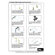 Middle Atlantic CL Series Slotted Ladder Support Hardware with Ceiling Hang Kit