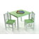 Lipper International Kids' 3 Piece Table and Chair Set