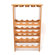 Lipper International 16 Bottle Wine and Glass Rack