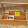 Lipper International Bamboo Eight Compartment Tea Box with Acrylic and Bamboo Lid