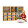 Young Time Sectional Storage Cubbie with Clear Trays