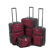 Traveler's Choice Amsterdam 4 Piece Two-Tone Travel Set