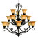 Yosemite Home Decor Florence 15 Light Chandelier