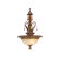 Vaxcel Beau Monde 3 Light Inverted Pendant