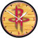 Wincraft, Inc. NBA 12.75" Round Clock - Minnesota Timberwolves