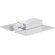 Nuvo Lighting Track Light Live End and Canopy in White