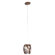 Varaluz Fascination 1 Light Mini Pendant