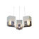 Varaluz Recycled Polar 3 Light Chandelier