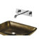Vigo Wall Mounted Bathroom Faucet with Cold and Hot Handles