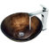 Vigo Lava Glass Vessel Sink and Faucet