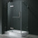 Vigo Frameless Pivot Door Shower Enclosure with Left Drain