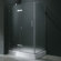 Vigo Frameless Pivot Door Shower Enclosure with Left Drain
