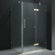 Vigo 24" Pivot Door Swing Frameless Shower Enclosure