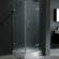 Vigo Pivot Door Frameless Shower Enclosure with Base