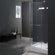 Vigo Pivot Door Frameless Shower Enclosure with Base