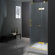 Vigo Pivot Door Frameless Shower Enclosure with Base