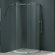 Vigo Frameless Round Neo-Angle Shower Door