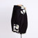 Balboa Baby Nursing Cover in Black with Lime Poppy Trim