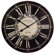 IMAX Grand Hotel Wall Clock in Black/White