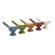 Wildon Home &reg; Enchanted Decorative Bird Sculpture (Set of 5)