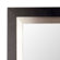 Hitchcock Butterfield Company Manhattan Mirror in Black and Silver