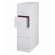 CommClad 25" Deep Commercial 4 Drawer Letter Size High Side Vertical File Cabinet