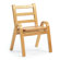 Angeles 11" Wood Classroom Stacking Chair