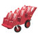 Angeles 6 Passenger Never Flat "Fat Tire" Bye-Bye Buggy Tandem Stroller