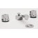 Central Brass Widespread Bathroom Faucet with Double Knob Handles
