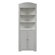 RiverRidge Home Products Ellsworth Tall Corner Etagere with Three Open Shelves On Top