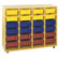 ECR4kids Storage Trolley with 20 Trays