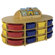 ECR4kids Five Piece Low Storage Island