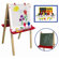 ECR4kids Adjustable Easel With 27 Piece Paint Set