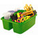 ECR4kids Two Compartment Large Plastic Art Caddy