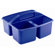 ECR4kids Three Compartment Small Plastic Art Caddy