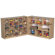 ECR4kids 36" Fold & Lock Storage Cabinet with 25 Tray