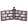 ECR4kids 14" Fold & Lock Cabinet, Laminate