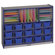 ECR4kids Multi-Section Laminate Storage Unit
