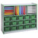 ECR4kids Multi-Section Laminate Storage Unit