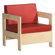ECR4kids Living Room Set - Birch Chair