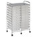 ECR4kids 20-Drawer Double-Wide Mobile Organizer