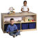 ECR4kids Double-Sided Low Cabinet