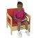 ECR4kids Living Room Set - Birch Chair