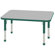 ECR4kids 24" x 48" Rectangular Adjustable Activity Table in Gray