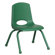 ECR4kids 12" Plastic Stack Chair with Matching Painted Legs
