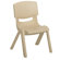 ECR4kids 13" Polypropylene Classroom Stackable Chair