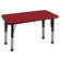 ECR4kids 24" x 48" Rectangular Adjustable Activity Table
