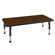 ECR4kids 30" x 60" Rectangular Adjustable Activity Table