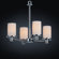 Justice Design Group Rondo Limoges 4 Light Chandelier