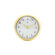 Infinity Instruments Retro Wall Clock in Aura